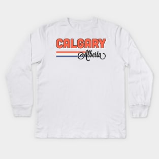 Calgary Kids Long Sleeve T-Shirt